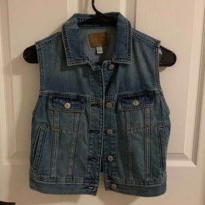 American Eagle Denim Vest